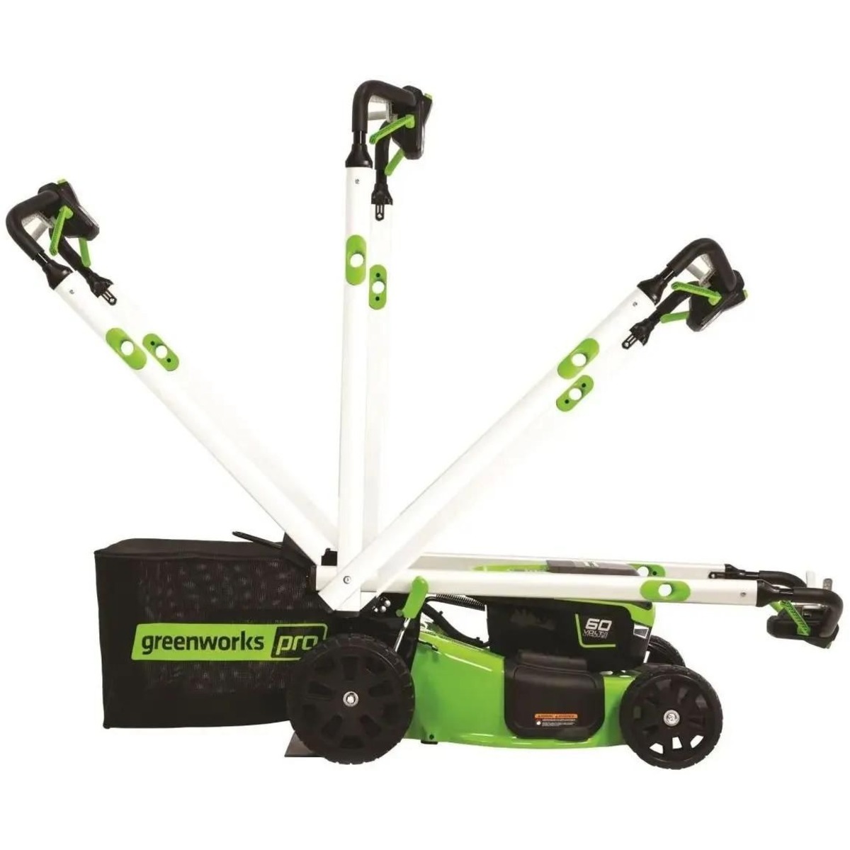 Газонокосилка роторная Greenworks GD60LM51SPK4 (Цвет: Green)