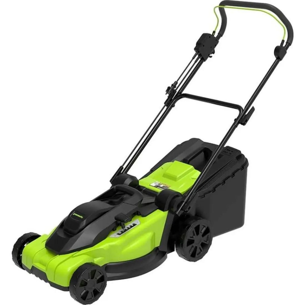 Газонокосилка роторная Greenworks LM2000 (Цвет: Green)