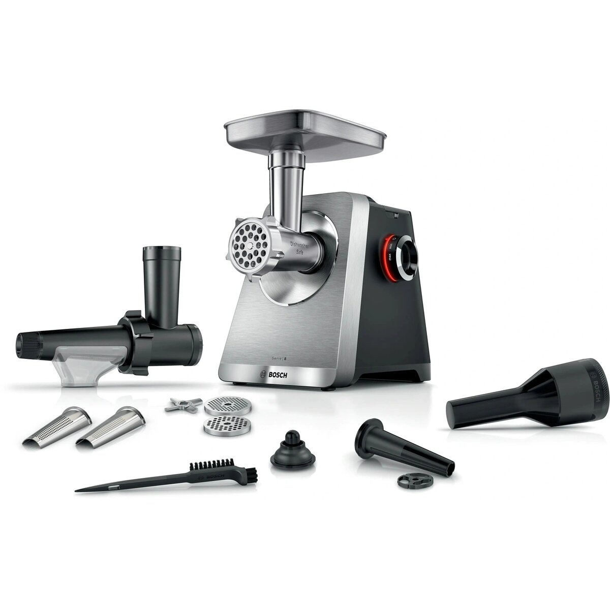 Мясорубка Bosch Series 8 MFWS835M, черный