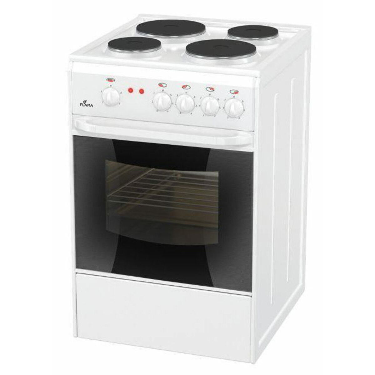 Плита электрическая Flama AE 1406 W (Цвет: White)