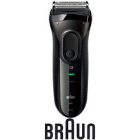 Бритва сетчатая Braun Series 3 3020s, черный