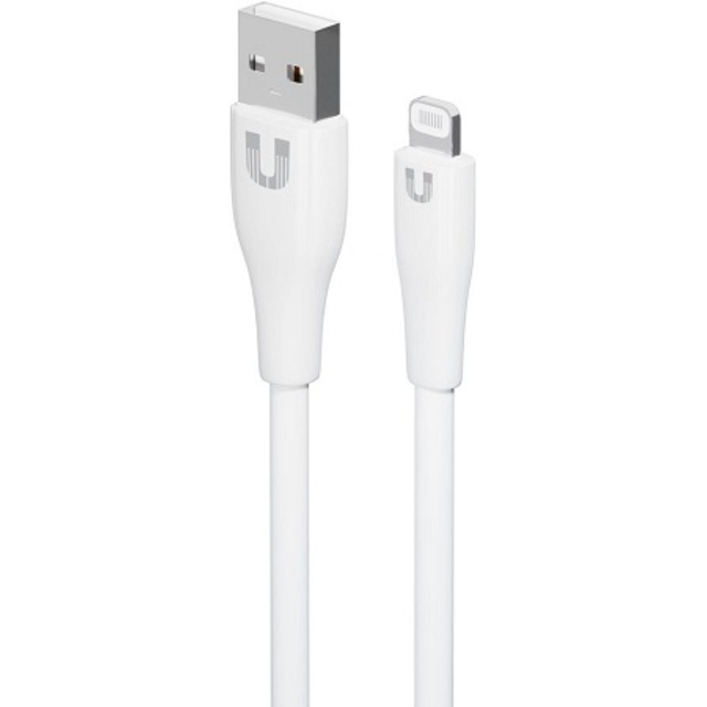 Кабель Uzay Cable C1805 USB-A to Lightning 1.2m, белый