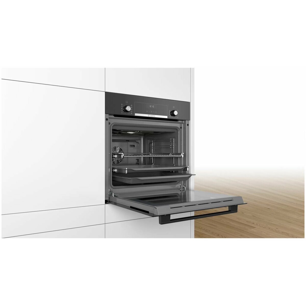Духовой шкаф Bosch HBJ517YB0R (Цвет: Black)