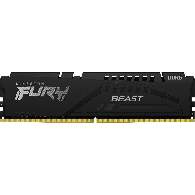 Память DDR5 32Gb 6000MHz Kingston KF560C36BBE-32 Fury Beast Black RTL Gaming PC5-48000 CL36 DIMM 288-pin 1.35В dual rank с радиатором Ret