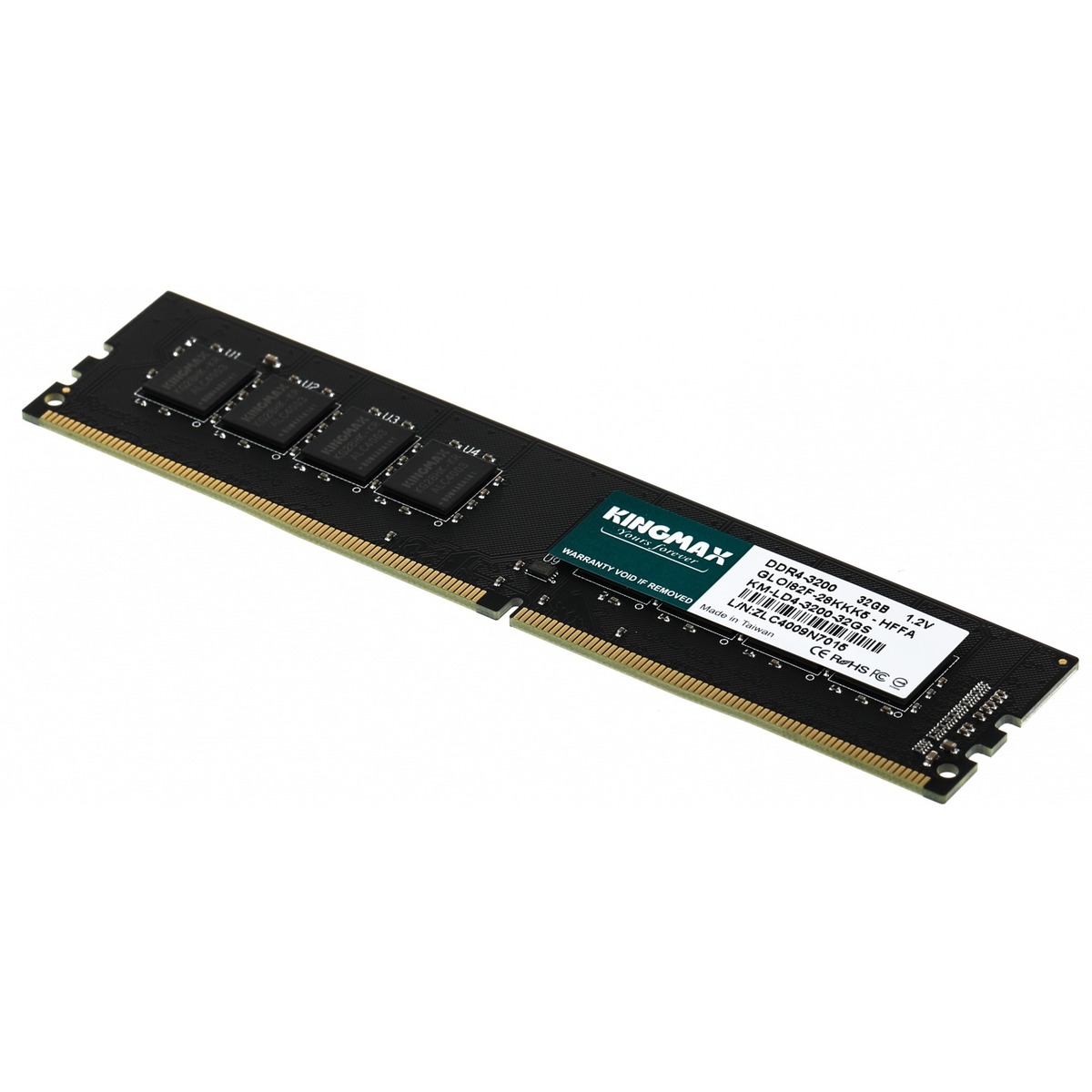Память DDR4 32Gb 3200MHz Kingmax KM-LD4-3200-32GS