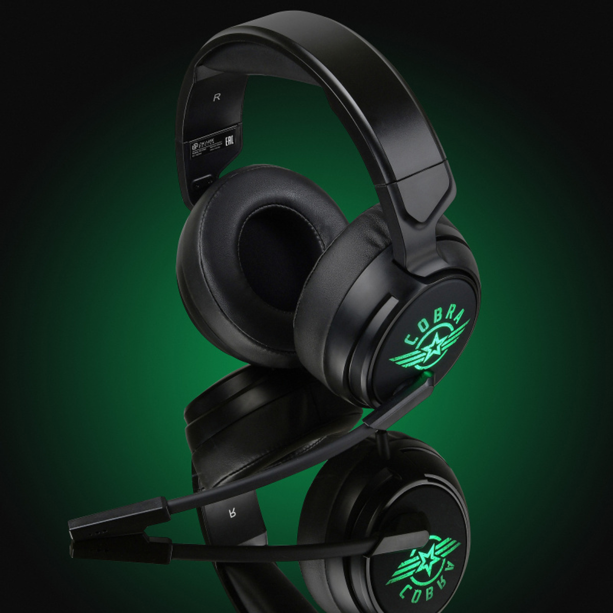 Компьютерная гарнитура Oklick HS-L950G COBRA (Цвет: Black)