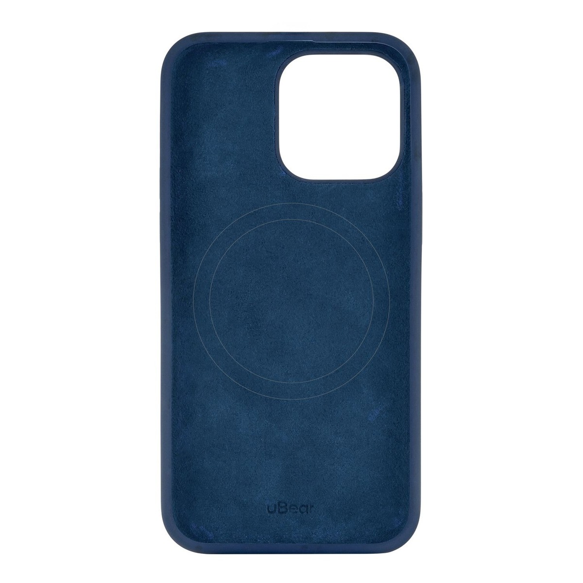 Чехол-накладка uBear Touch Mag Case для смартфона Apple iPhone 15 Pro (Цвет: Dark Blue)