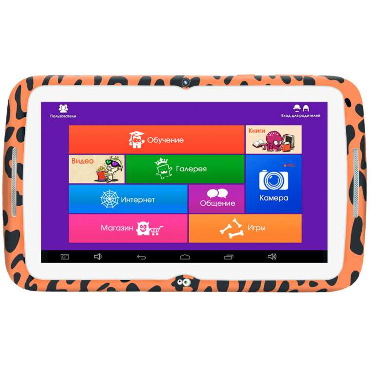 Планшет Turbo TurboKids Monsterpad 16Gb (Цвет: Orange / Black)