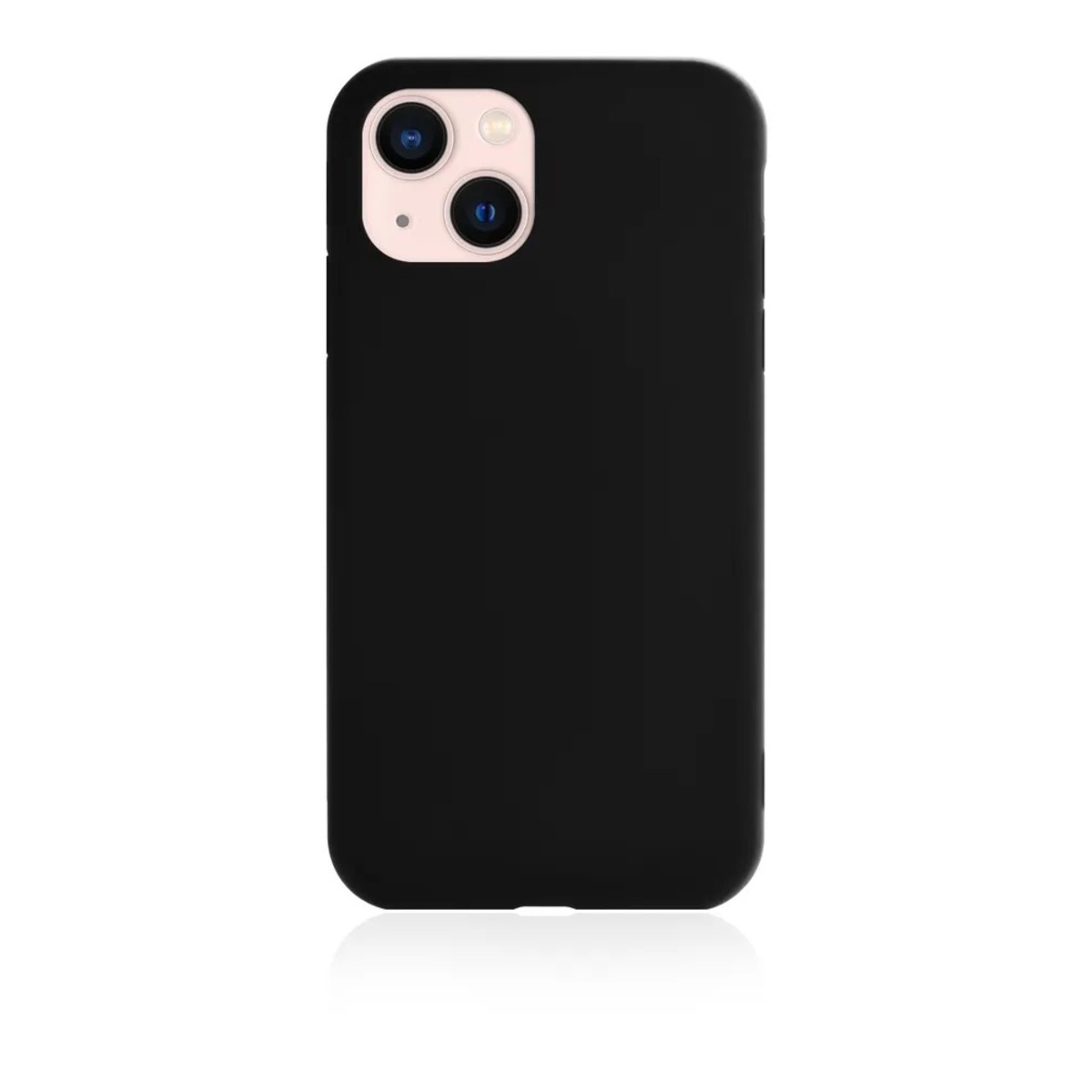 Чехол-накладка Devia Nature Series Silicone Case для iPhone 13 (Цвет: Black)