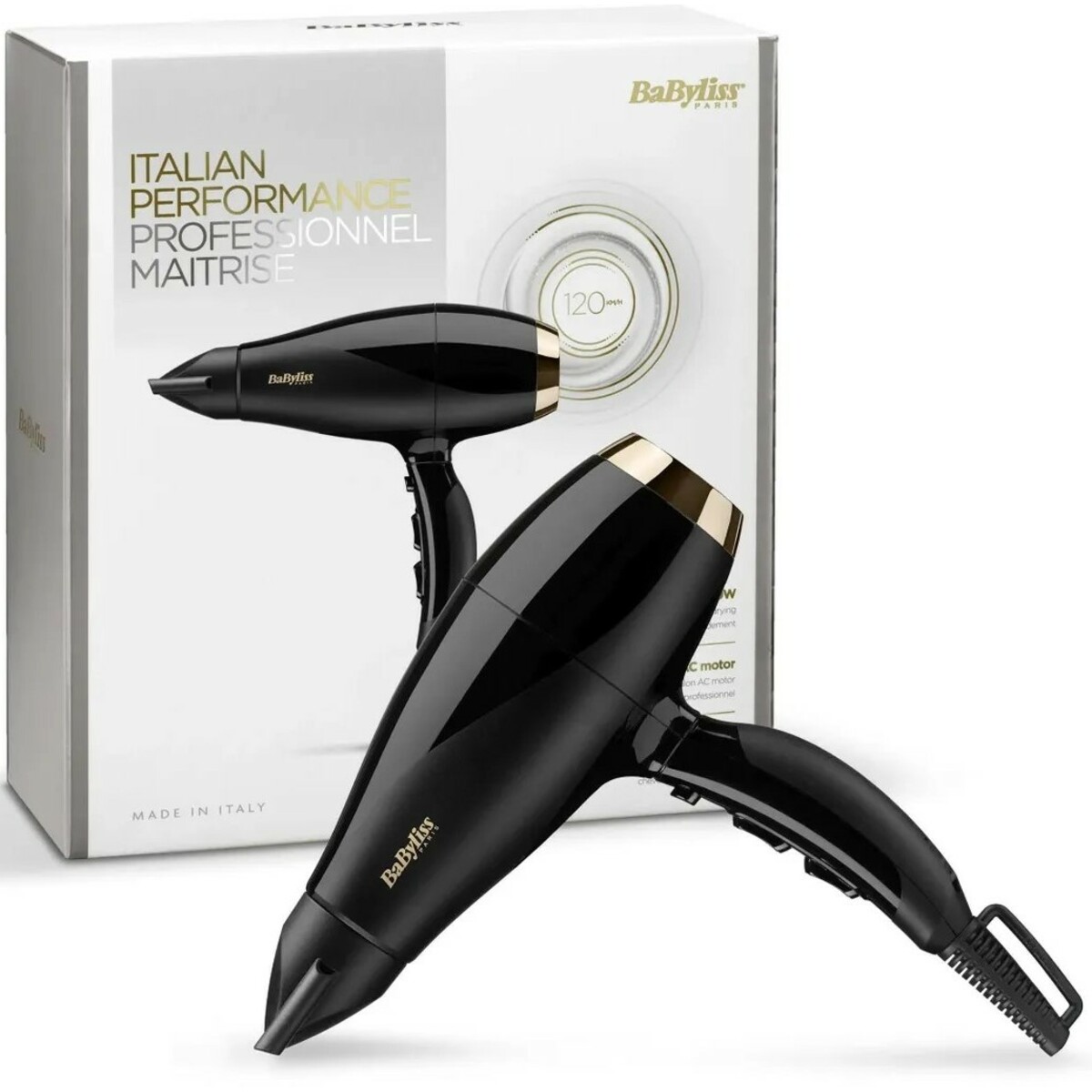 Фен Babyliss 6714E, черный