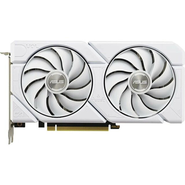 Видеокарта Asus GeForce RTX 4070 Super 12Gb OC (DUAL-RTX4070S-O12G-EVO-WHITE)