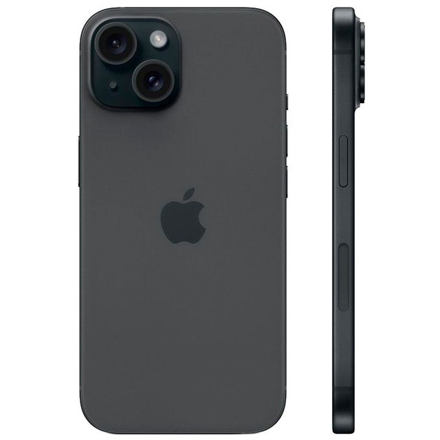 Смартфон Apple iPhone 15 256Gb, черный