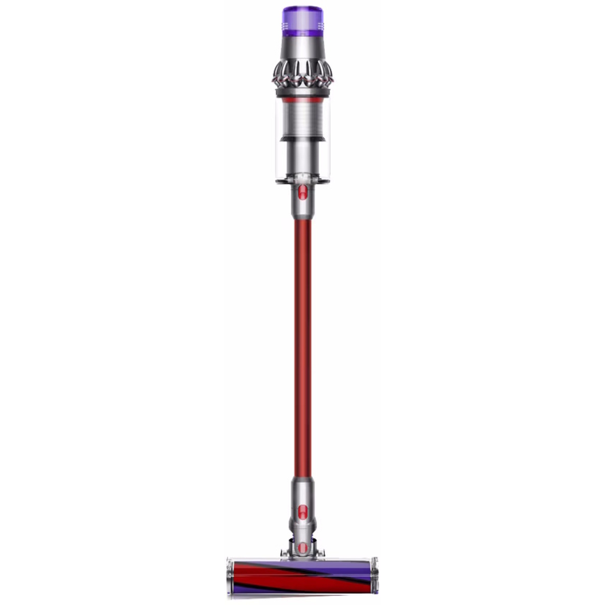 Пылесос вертикальный Dyson V11 Fluffy (Цвет: Nickel/Red)