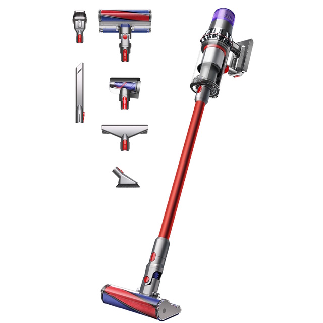 Пылесос вертикальный Dyson V11 Fluffy (Цвет: Nickel / Red) Пылесос вертикальный Dyson V11 Fluffy (Цвет: Nickel / Red)