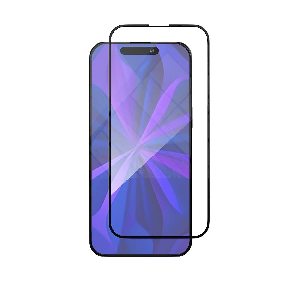 Купить Защитное стекло Aluminosilicate-Glass 2.5D VLP для смартфона iPhone  15 Pro, черный 1063003 в СПб недорого | Выгодные цены на Защитное стекло  Aluminosilicate-Glass 2.5D VLP для смартфона iPhone 15 Pro, черный 1063003,