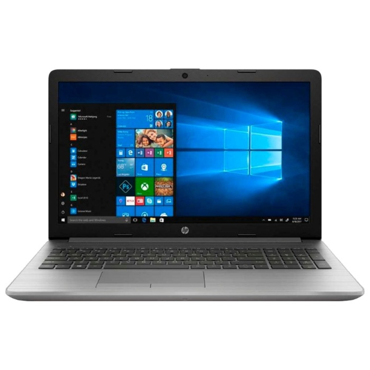 Ноутбук HP 250 G7 Pentium Silver N5030 / 8Gb / SSD256Gb / Intel UHD Graphics / 15.6 / FHD (1920x1080) / Free DOS / dk.silver / WiFi / BT / Cam
