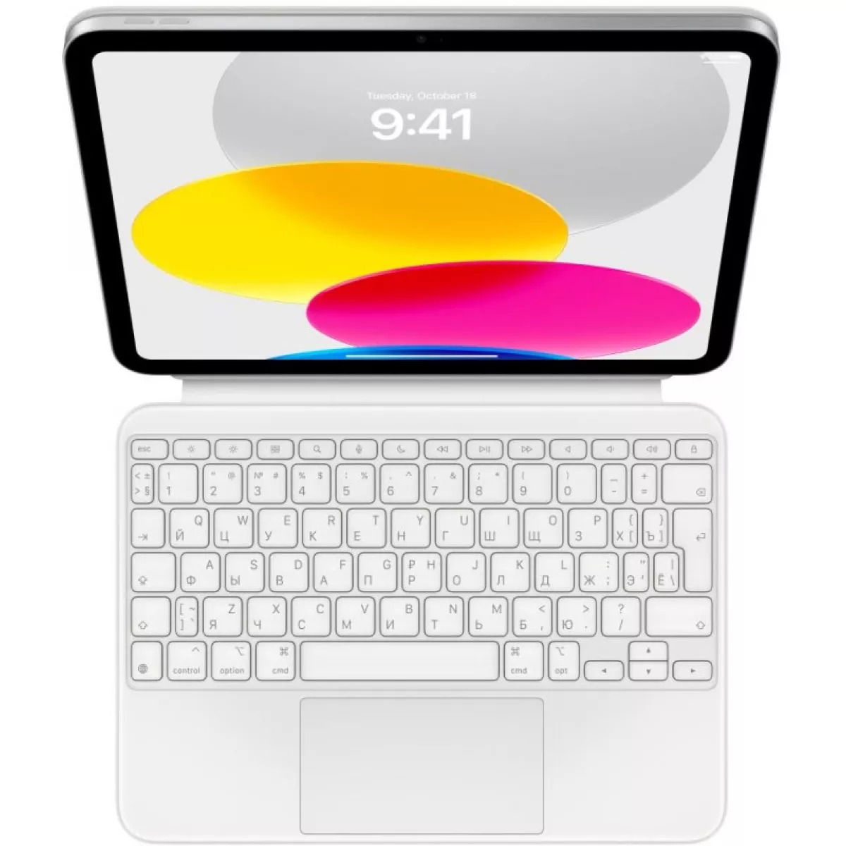 Беспроводная клавиатура Apple Magic Keyboard для iPad, латиница, белый