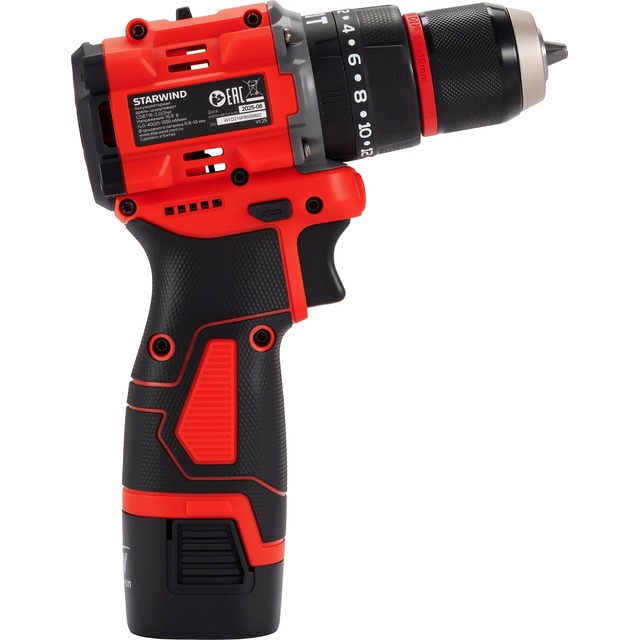 Дрель-шуруповерт Starwind CDBT16-2.0 / 2hs1 (Цвет: Red) Дрель-шуруповерт Starwind CDBT16-2.0 / 2hs1 (Цвет: Red)