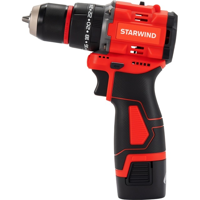 Дрель-шуруповерт Starwind CDBT16-2.0 / 2hs1 (Цвет: Red) Дрель-шуруповерт Starwind CDBT16-2.0 / 2hs1 (Цвет: Red)