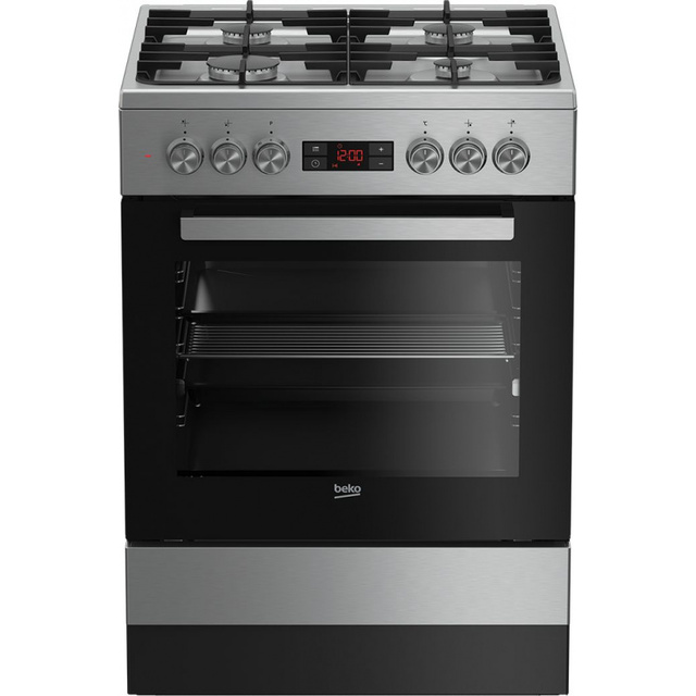 Плита комбинированная Beko FSM62330DXT (Цвет: Inox)