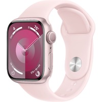 Умные часы Apple Watch Series 9 41mm Aluminum Case with Sport Band M/L (Цвет: Light Pink) 
