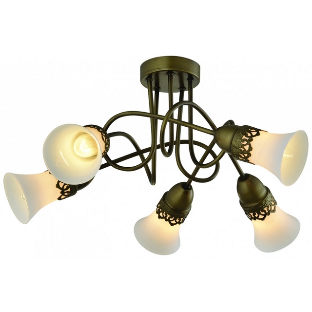 Люстра KELLY 1345 / 5C (Цвет: Coffee)