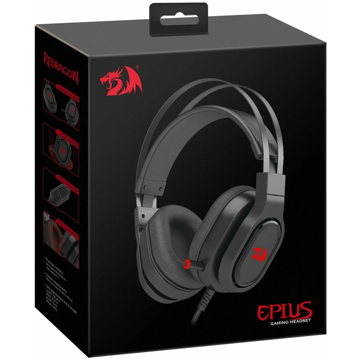 Компьютерная гарнитура Redragon Epius (Цвет: Black)