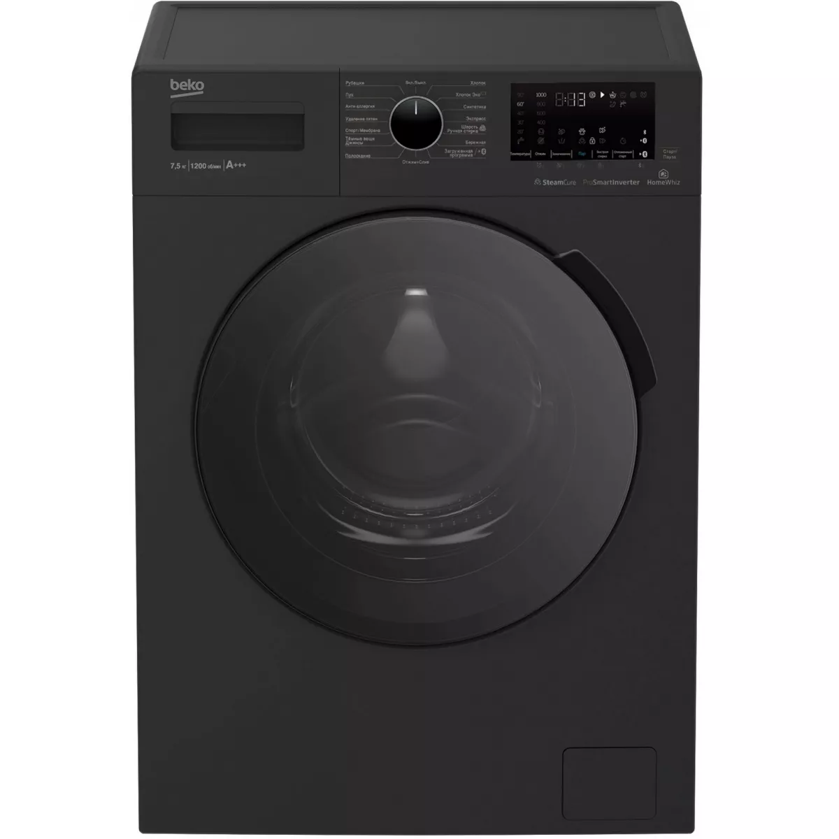 Стиральная машина Beko WSPE7H616A (Цвет: Anthracite)