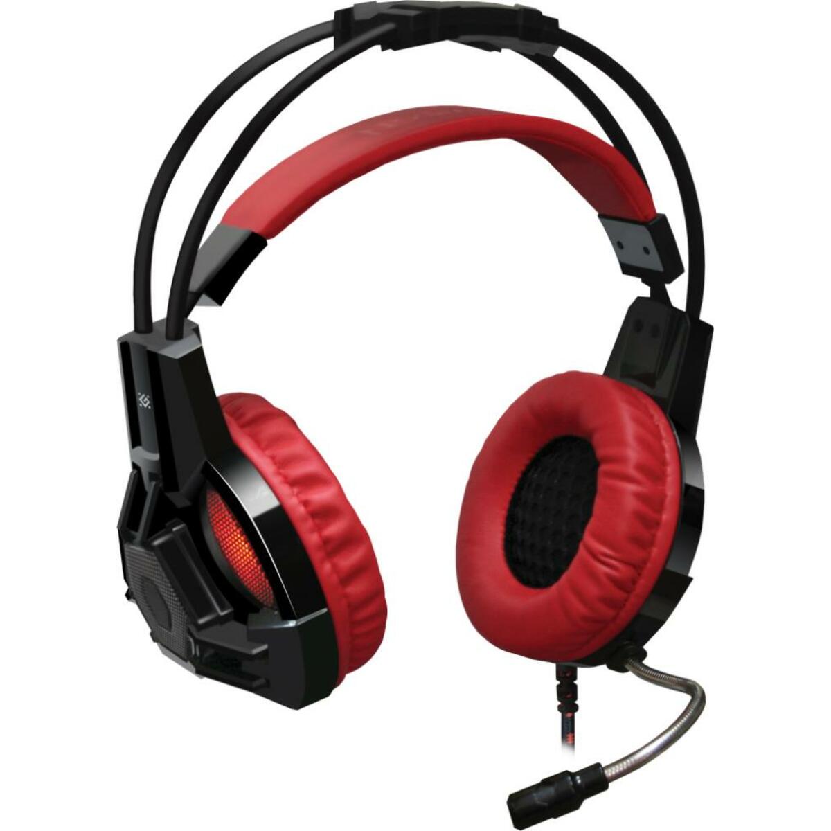 Компьютерная гарнитура Redragon Lester (Цвет: Black / Red)