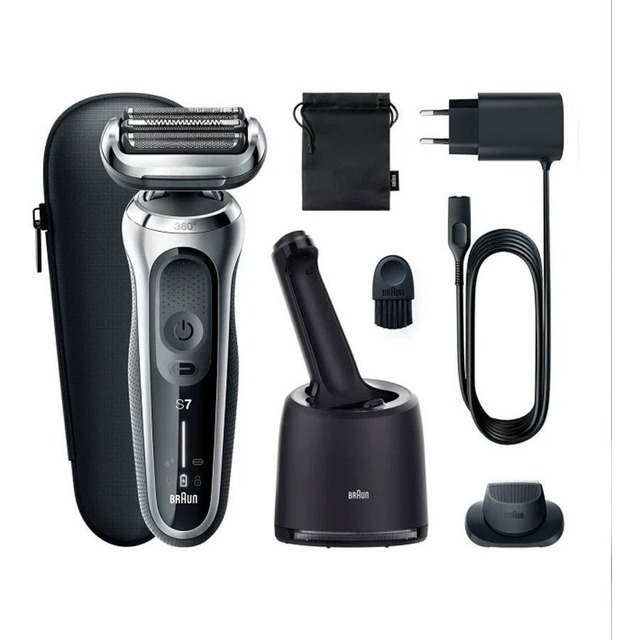 Бритва сетчатая Braun Series 7 71-S7200cc (Цвет: Black / Silver)