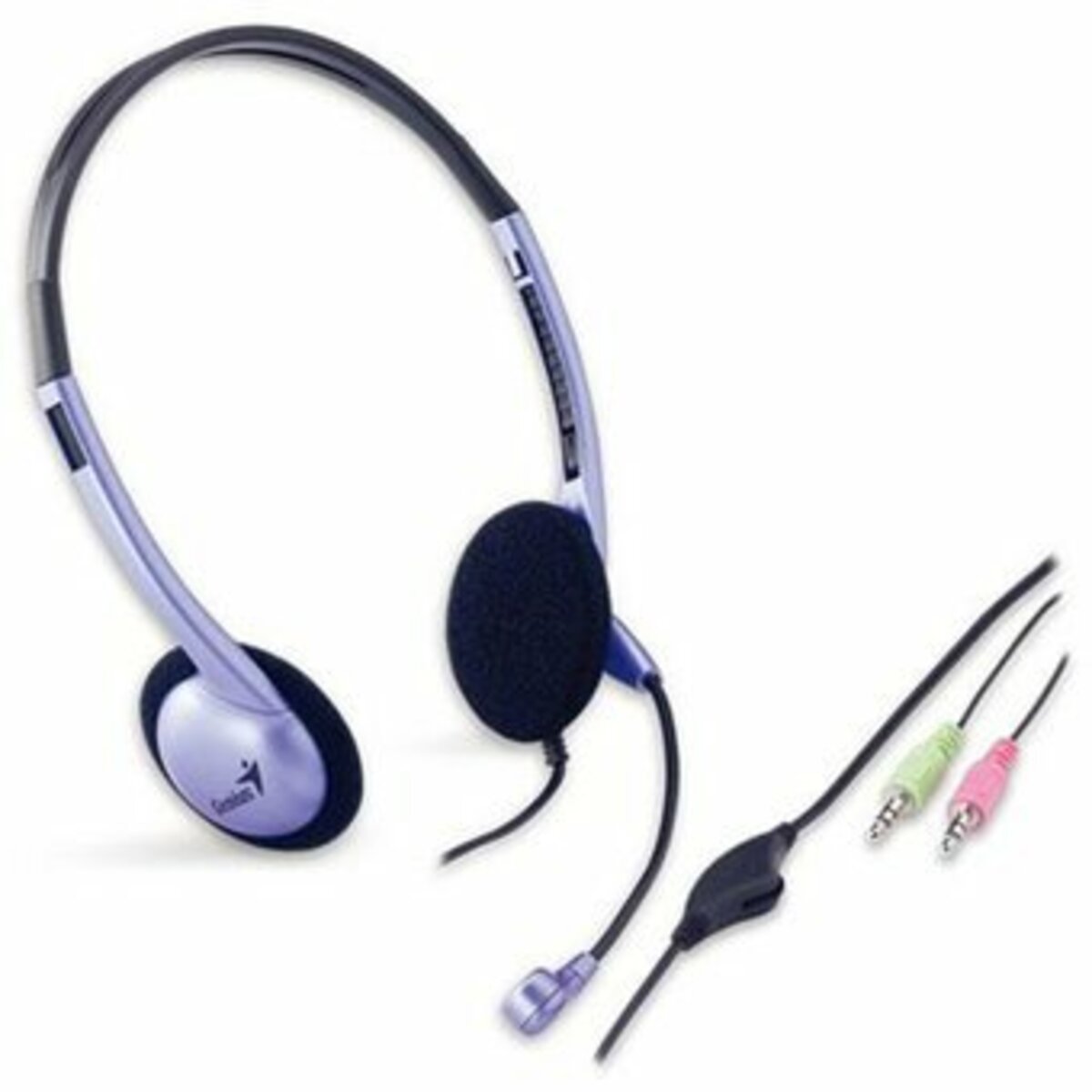 Наушники Genius Гарнитура HS-04S SINGLE Jack (Цвет: Gray)