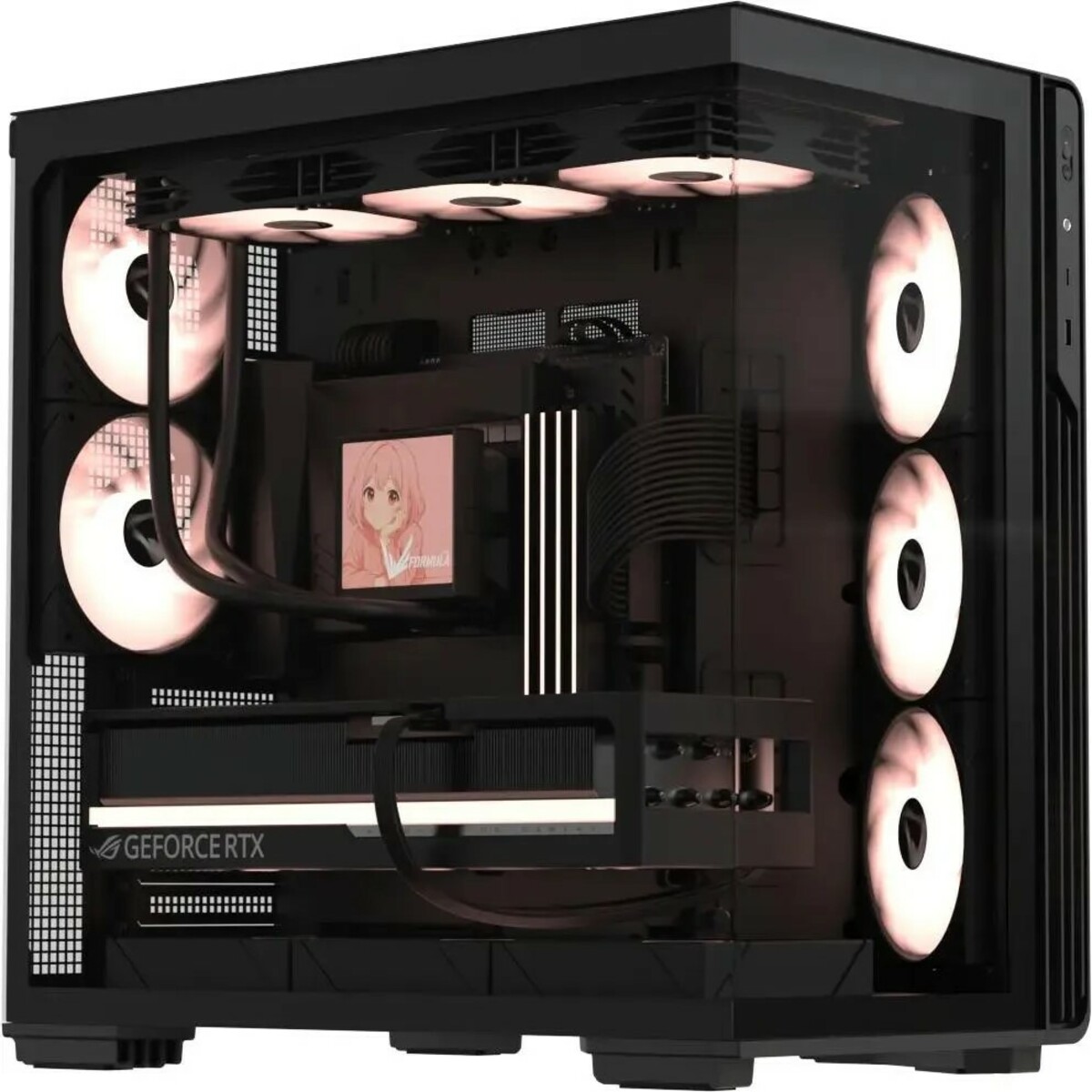 Корпус Formula Crystal Z7 PA, черный 