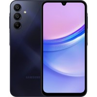 Смартфон Samsung Galaxy A15 8/256Gb (Цвет: Dark Blue) SM-A155FZKICAU