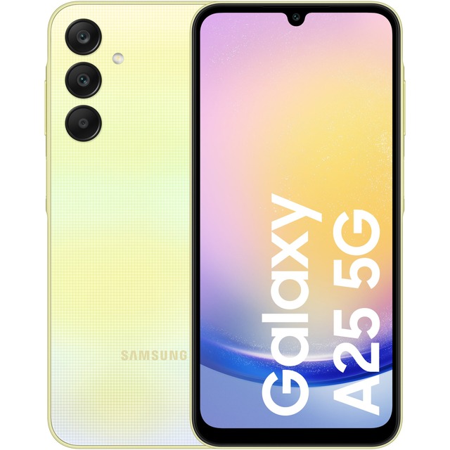 Смартфон Samsung Galaxy A25 6 / 128Gb A256EZYDCAU (Цвет: Yellow)