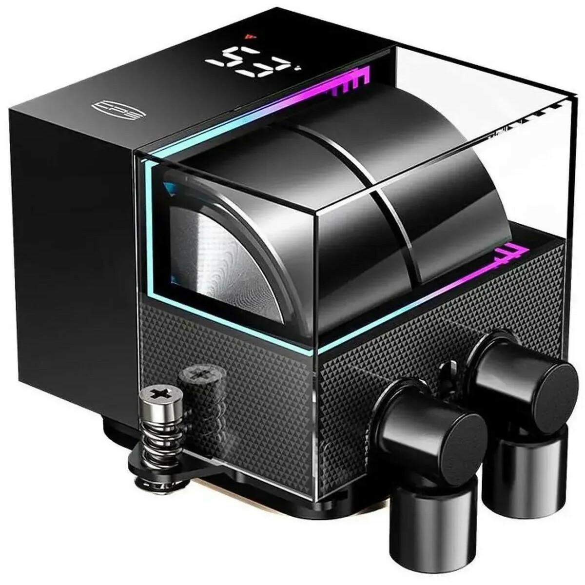 Система водяного охлаждения PcCooler DS360 Pro Digital, черный