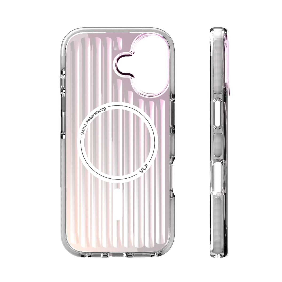 Чехол-накладка VLP Pulse Case with MagSafe для смартфона Apple iPhone 17 (Цвет: Pearl)