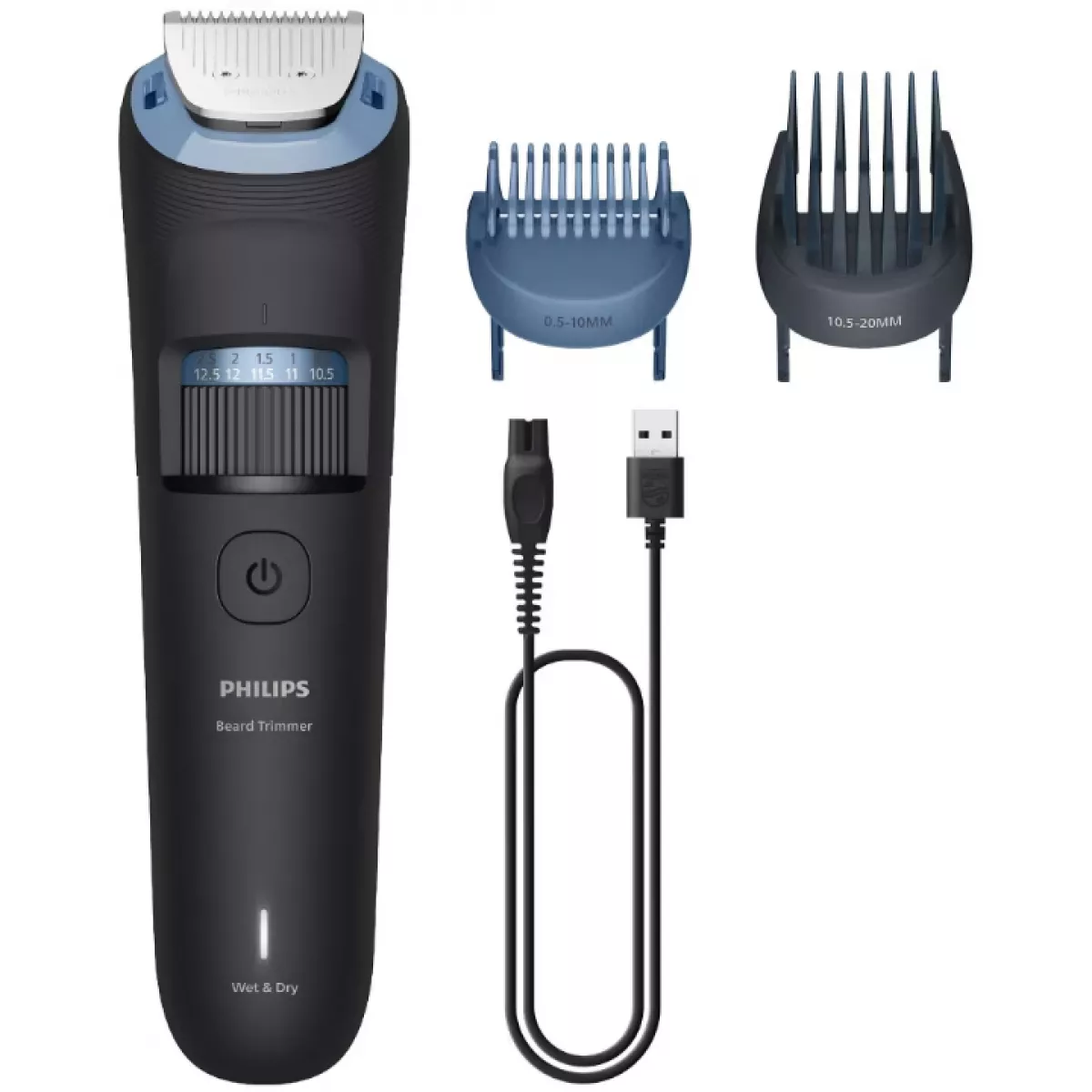 Триммер Philips BT3665/15, черный