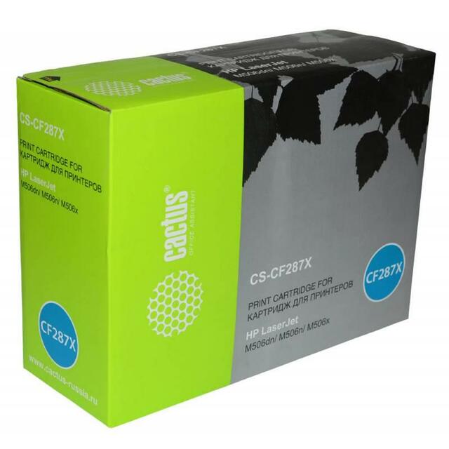 Картридж Cactus CS-CF287X (Цвет: Black) Картридж Cactus CS-CF287X (Цвет: Black)