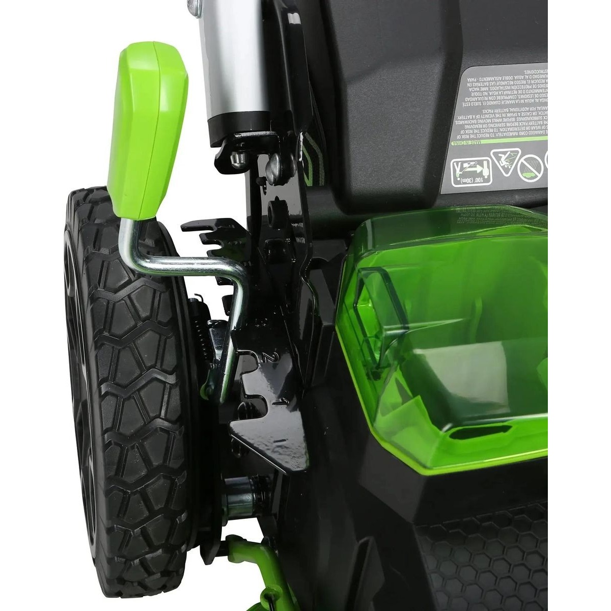 Газонокосилка роторная Greenworks GD60LM61 (Цвет: Green)
