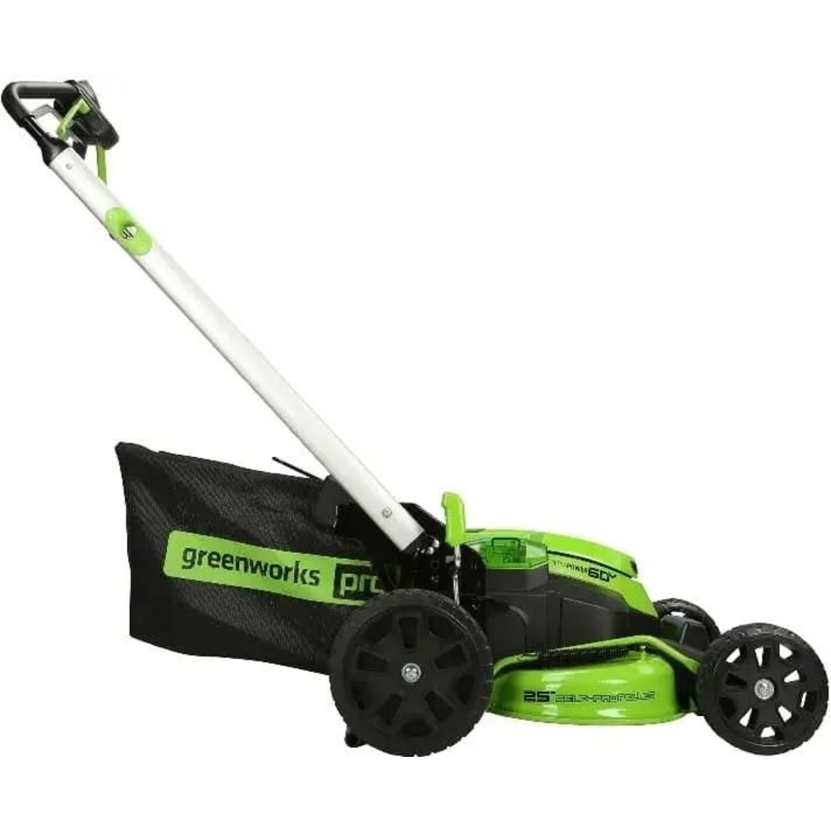 Газонокосилка роторная Greenworks GD60LM61 (Цвет: Green)