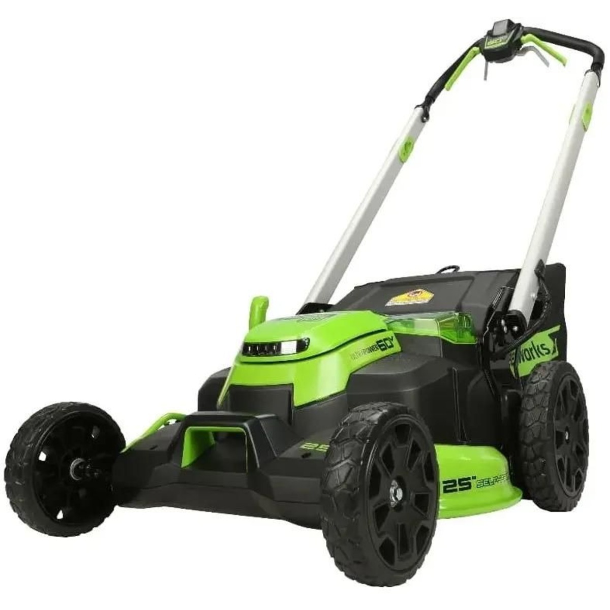 Газонокосилка роторная Greenworks GD60LM61 (Цвет: Green)