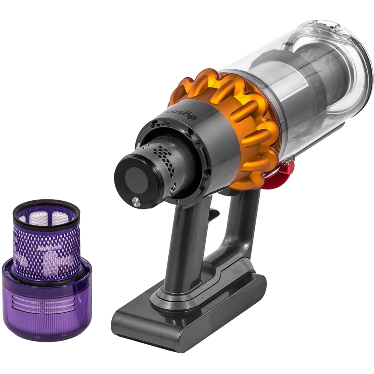 Пылесос моющий Dyson V15s Detect Submarine SV47 (Цвет: Yellow/Nickel)