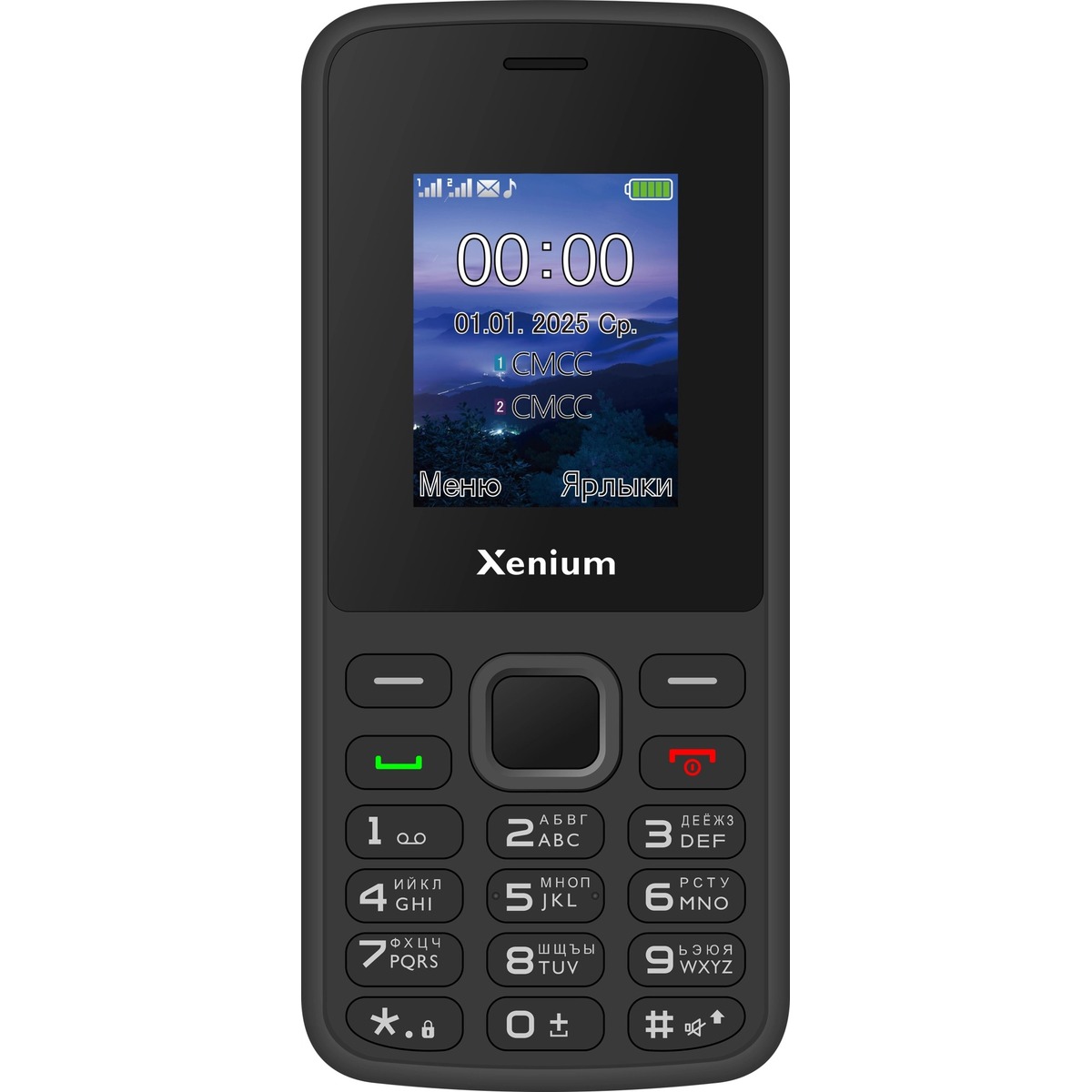 Мобильный телефон Philips Xenium X175, черный
