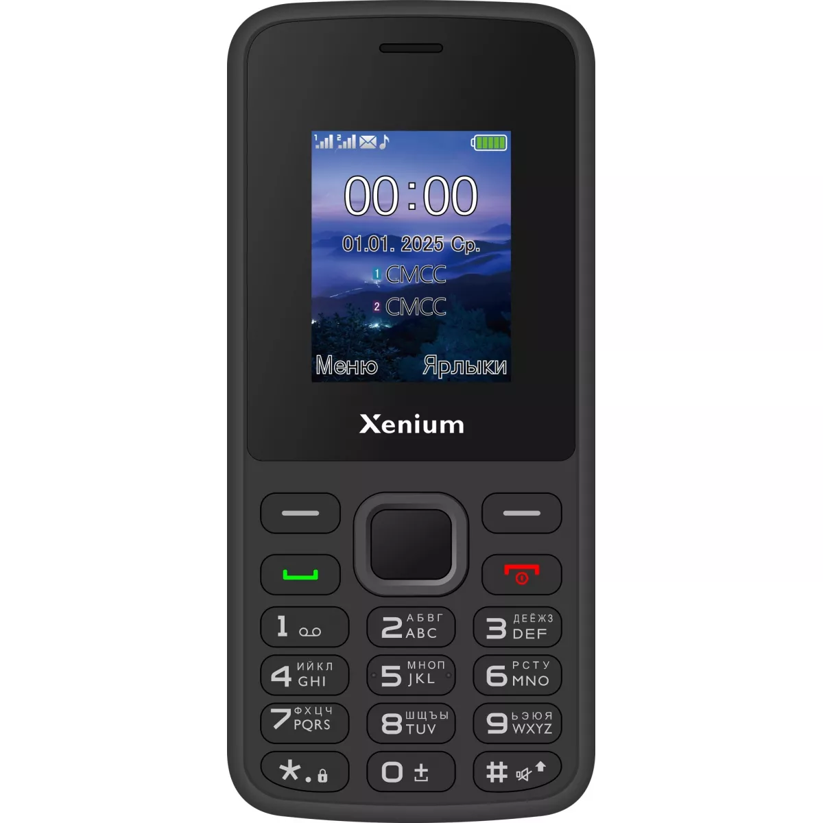 Мобильный телефон Philips Xenium X175, черный