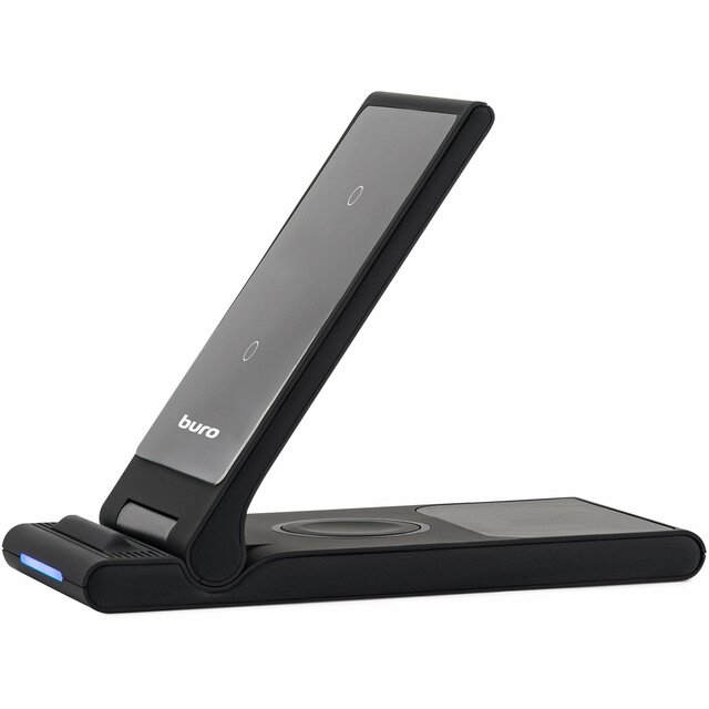 Беспроводное зар. / устр. Buro CWC-QC5 15W 3A (QI) USB-C, черный