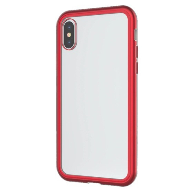 Чехол-накладка Devia Attract Magnetic case для смартфона iPhone X / XS (Цвет: Red)