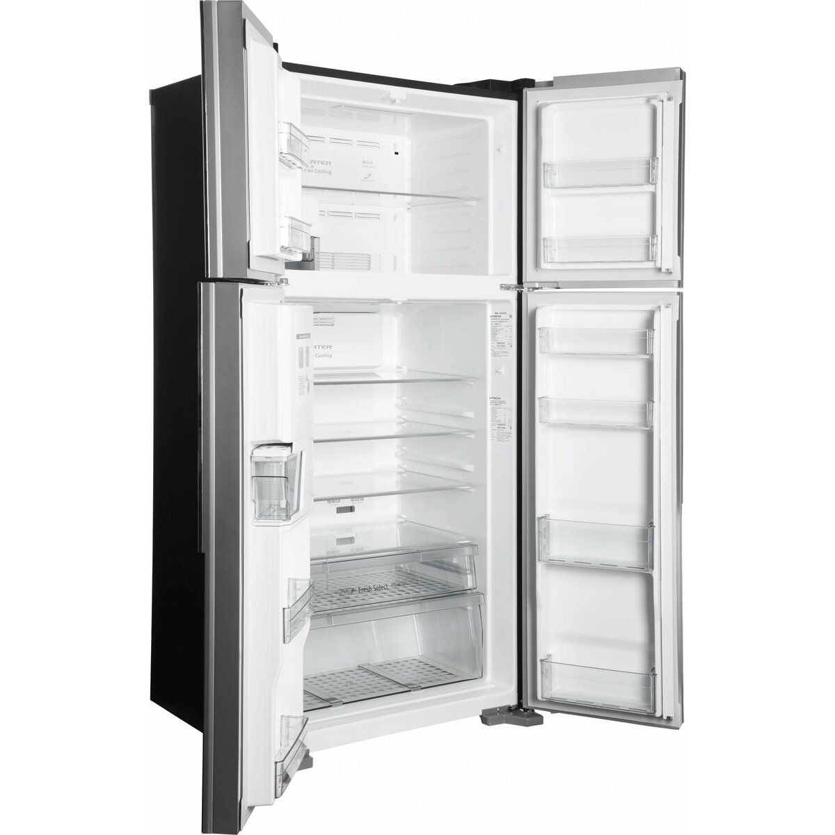 Холодильник Hitachi R-W660PUC7X GS (Цвет: Silver)