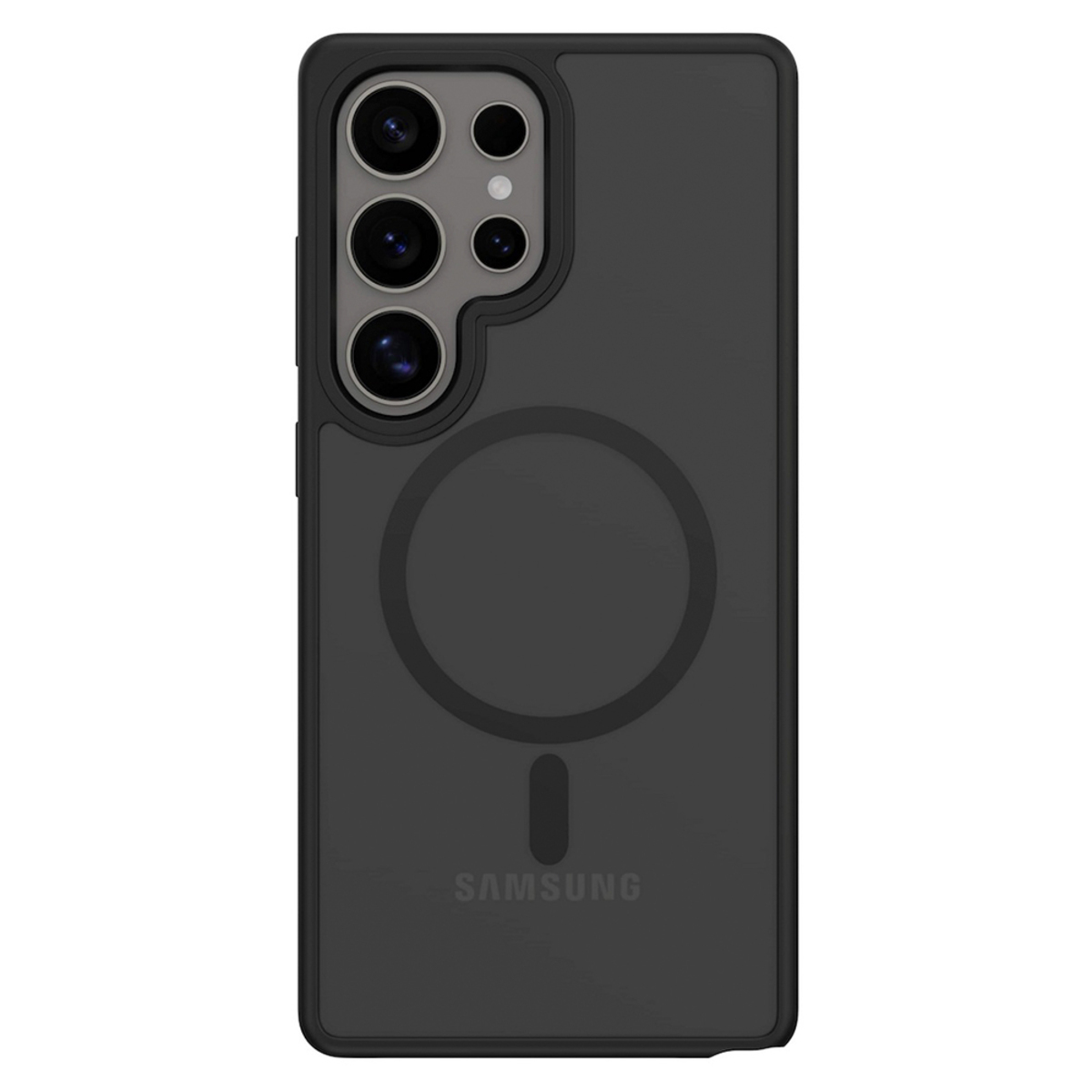 Чехол-накладка Devia Pino Series Magnetic ShockProof Case для смартфона Samsung Galaxy S25 Ultra (Цвет: Black)