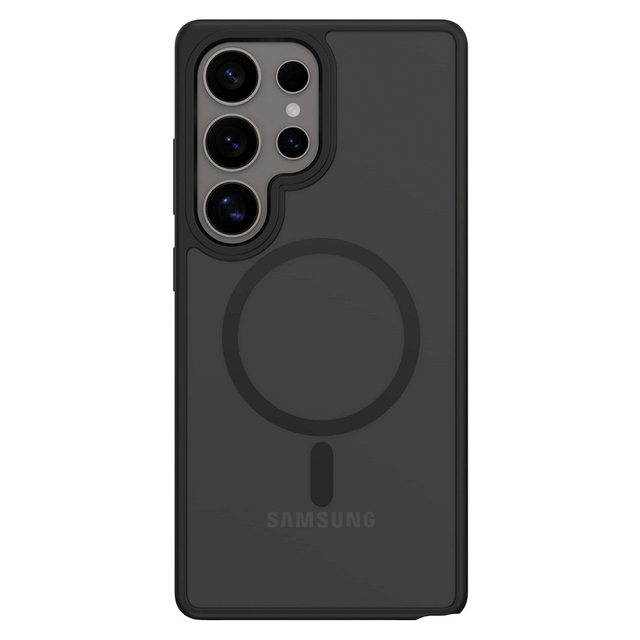 Чехол-накладка Devia Pino Series Magnetic ShockProof Case для смартфона Samsung Galaxy S25 Ultra (Цвет: Black)