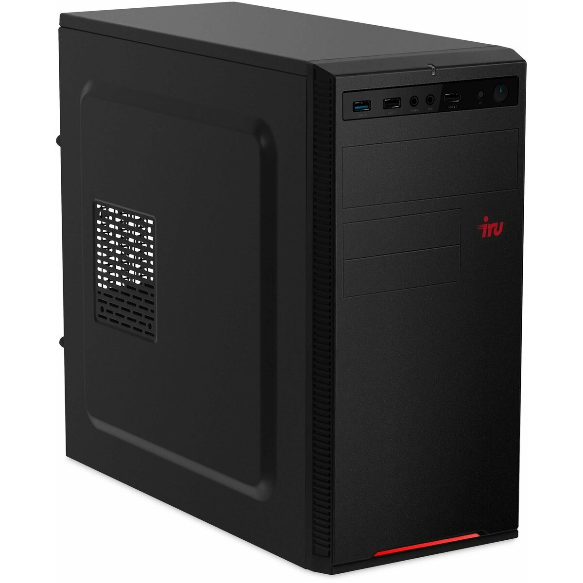 ПК IRU Planio 320A5SEV (AMD Ath Pro 300GE 3.4Ghz/8Gb DDR4/SSD256Gb/AMD Radeon Vega 3/FreeDOS/black) 